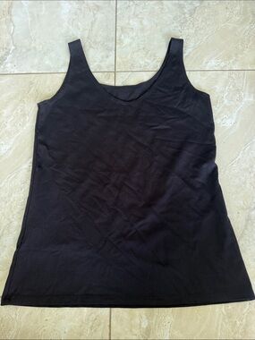 Only Black Scoop Neck Tank Top